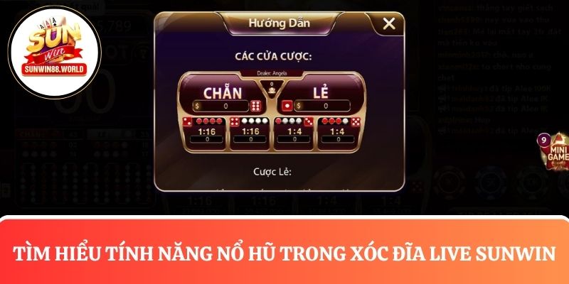Khám phá phần thưởng Jackpot trong xóc đĩa Live Sunwin