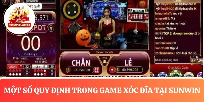 Tìm hiểu quy định trong xóc đĩa tại Sunwin